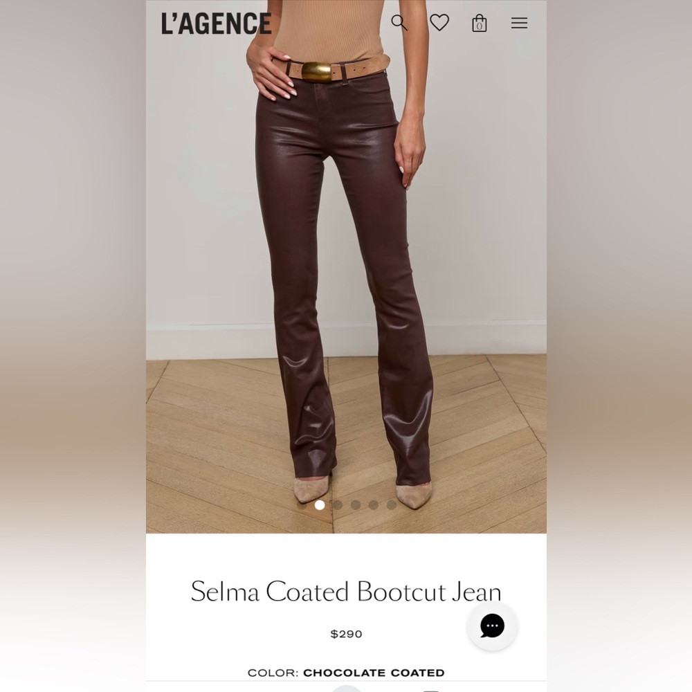 👖L'AGENCE Selma Baby Boot Jeans